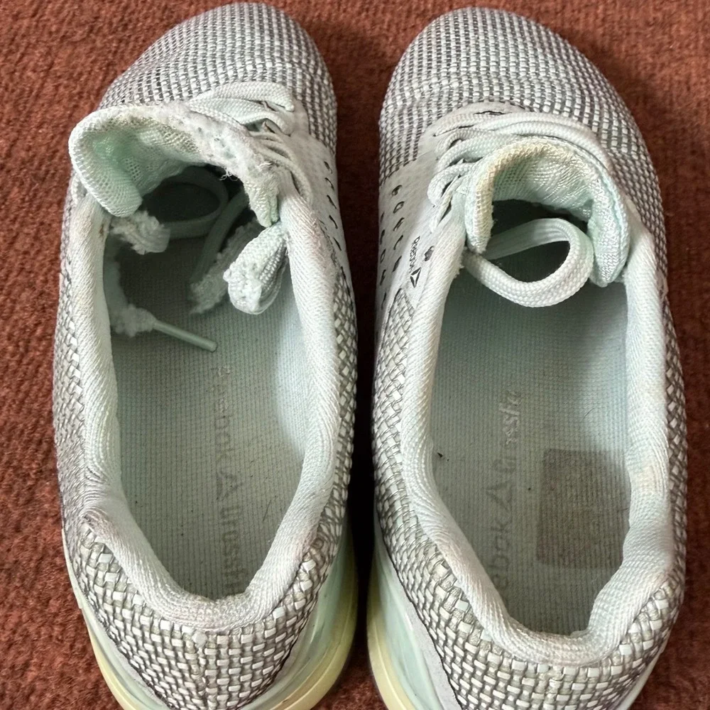 Reebok CrossFit Nano 7 Women Training Shoes Mint Green Grey BS7640 US 9 gym fit‎